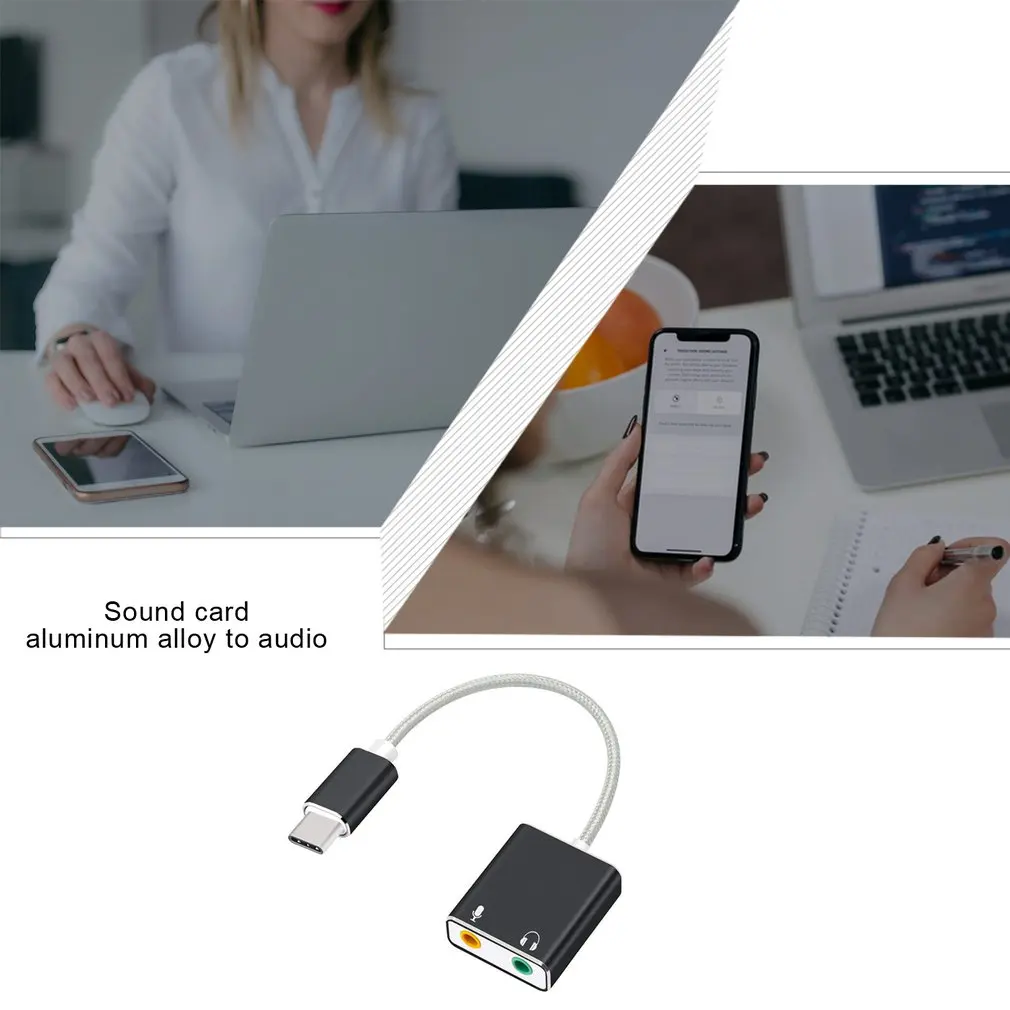 USB3.1 Type C аудио кабель адаптер Тип до 3 5 мм разъем для наушников и микрофона