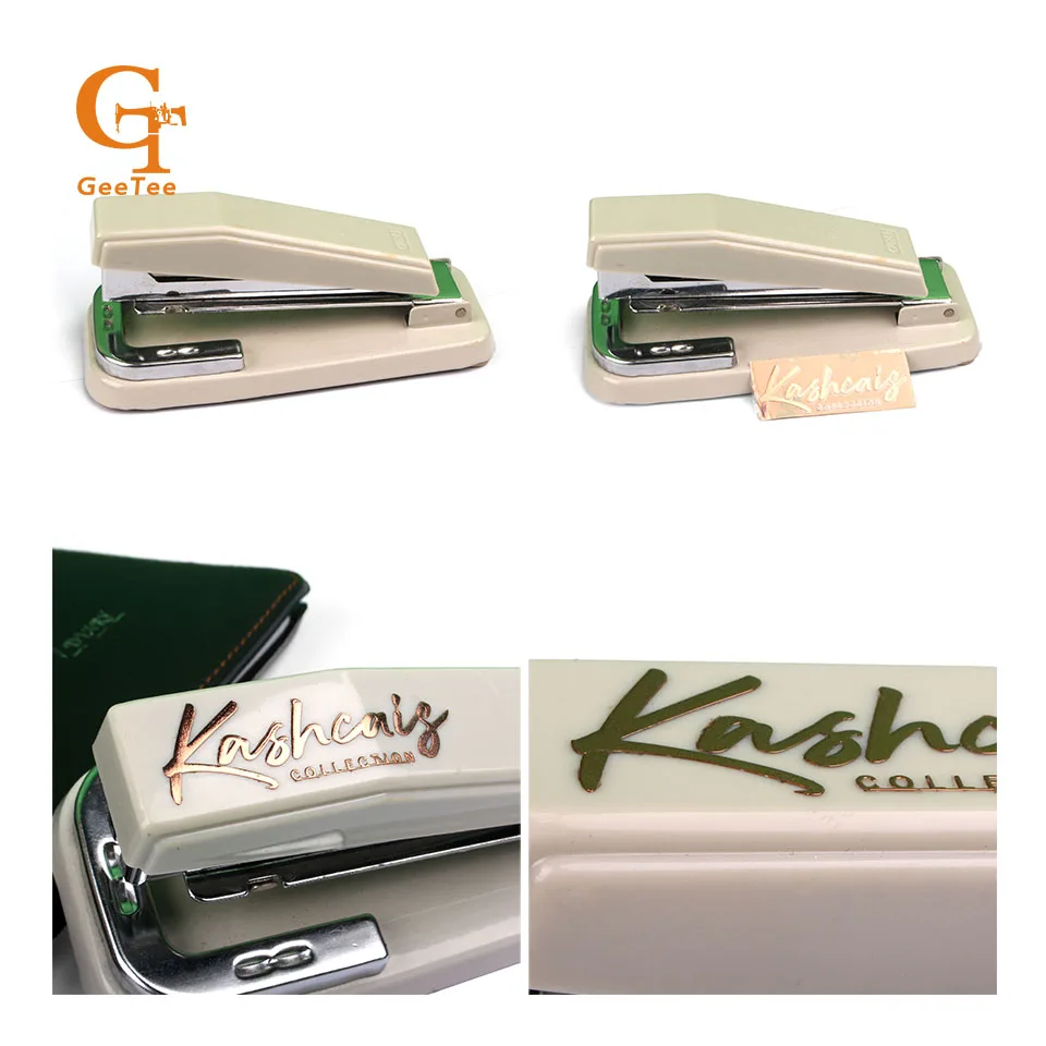 Заказной логотип компьютер телефон тонкий серебряный металлический клей