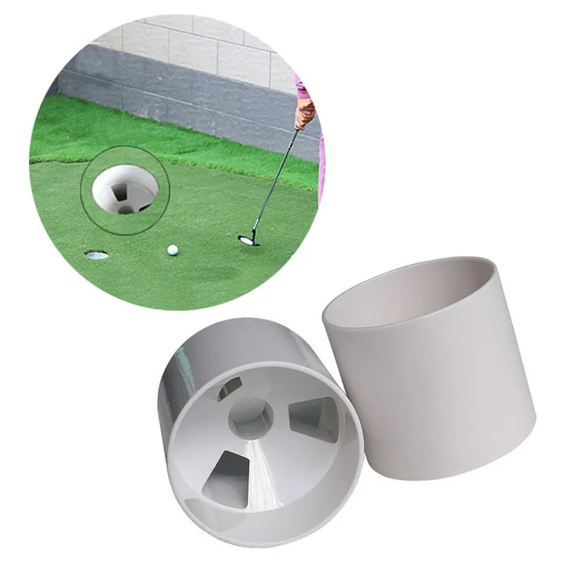 

Golf Hole Cup Putting Putter Golf Flag Stick Yard Garden Training Backyard Practice Putting Golf Training Aids Golf Accessories
