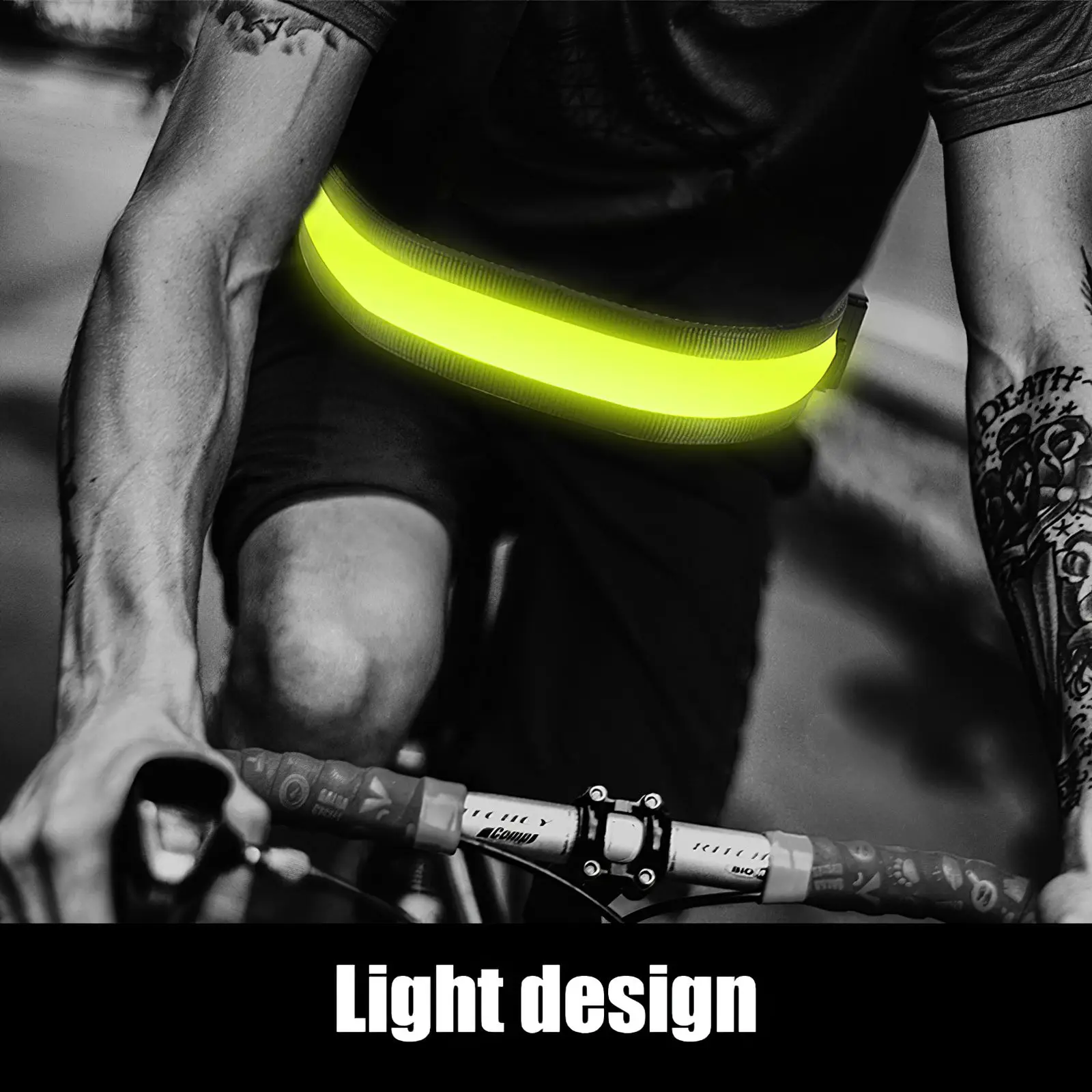 Беговое полотно светодиодный индикатор светильник USB Перезаряжаемые видимость