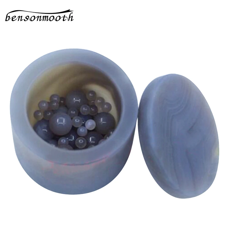 Первый выбор для лабораторной шаровой мельницы натуральный агат бак шлифования