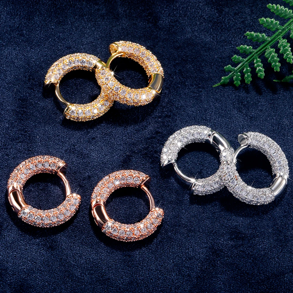 RAKOL блестящие ААА Цирконий с украшением в виде кристаллов золото Цвет полые