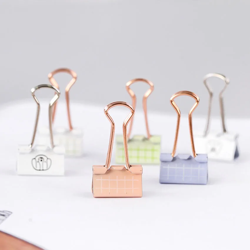 6/8 шт./компл. животных Эллиота зажим квадратный для бумаг держатель билета