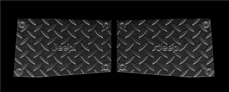 1 пара металлического покрытия столба бокового угла нескользящее украшение для