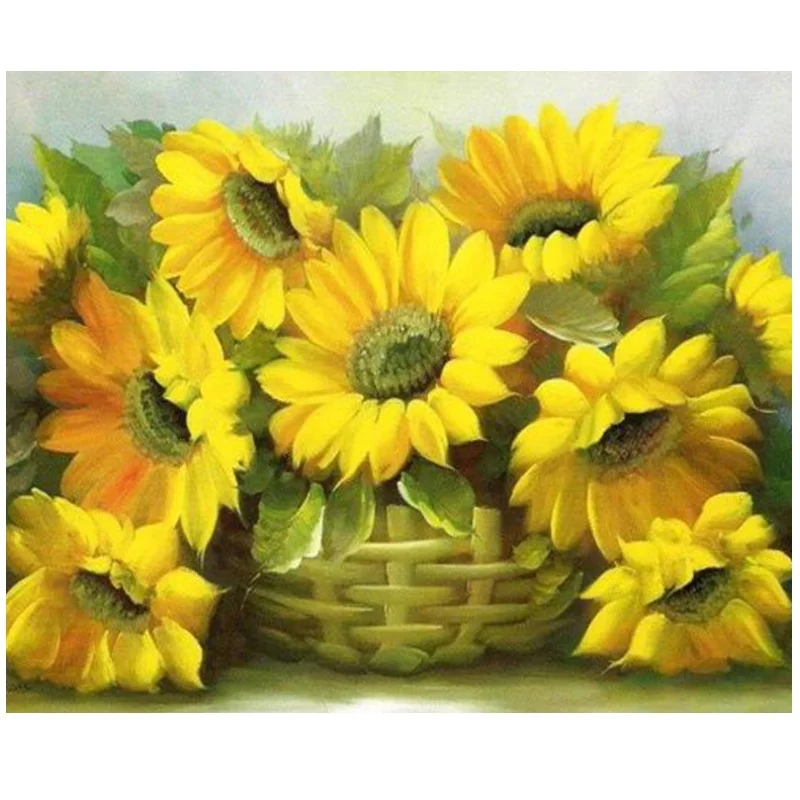 Алмазная живопись с цветами алмазная 5D полная вышивка картина новое поступление