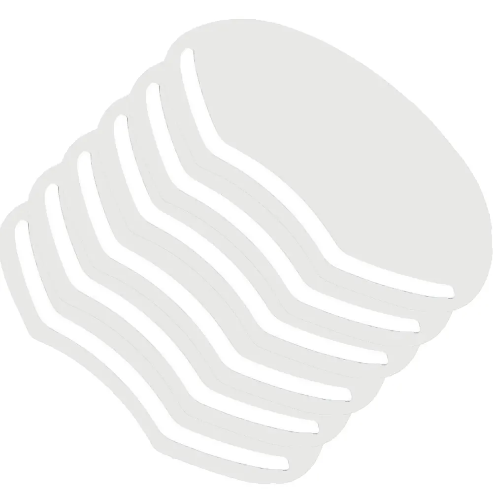 

50Pcs Haircut Face Mask Face Shied Disposable Transparent Mask Hair Cutting Dyeing Forehead Protector Hair Styling Care Tools