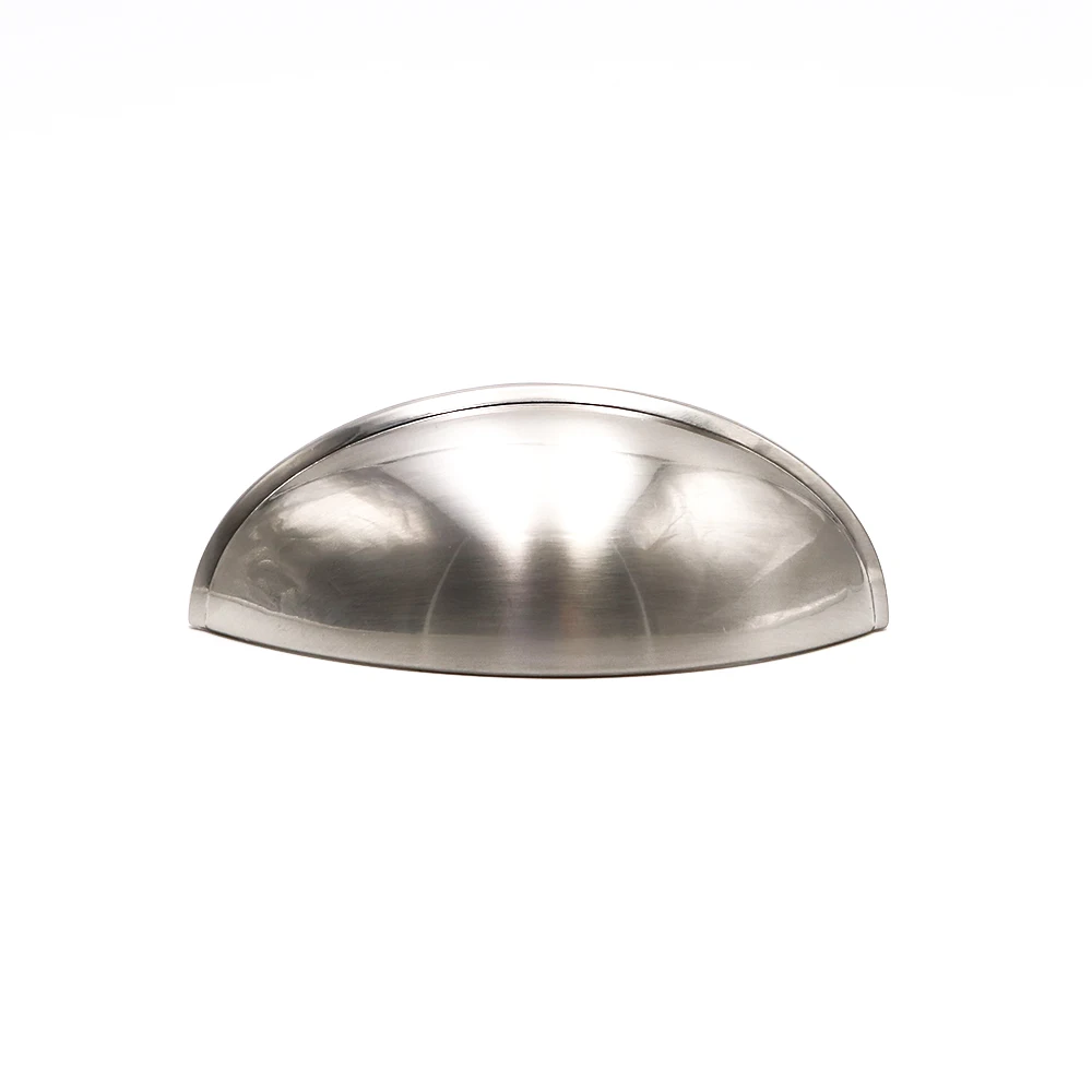 3 Inch Hole Centers Bin Pulls Modern Cup Handles For Cabinet