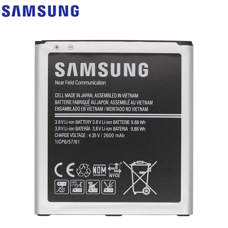 samsung galaxy j3 2016 phone battery eb bg530bbe for samsung galaxy j3 2016 g530 j2 prime g532 sm g532f j3110 g531 j5 2015 nfc free global shipping