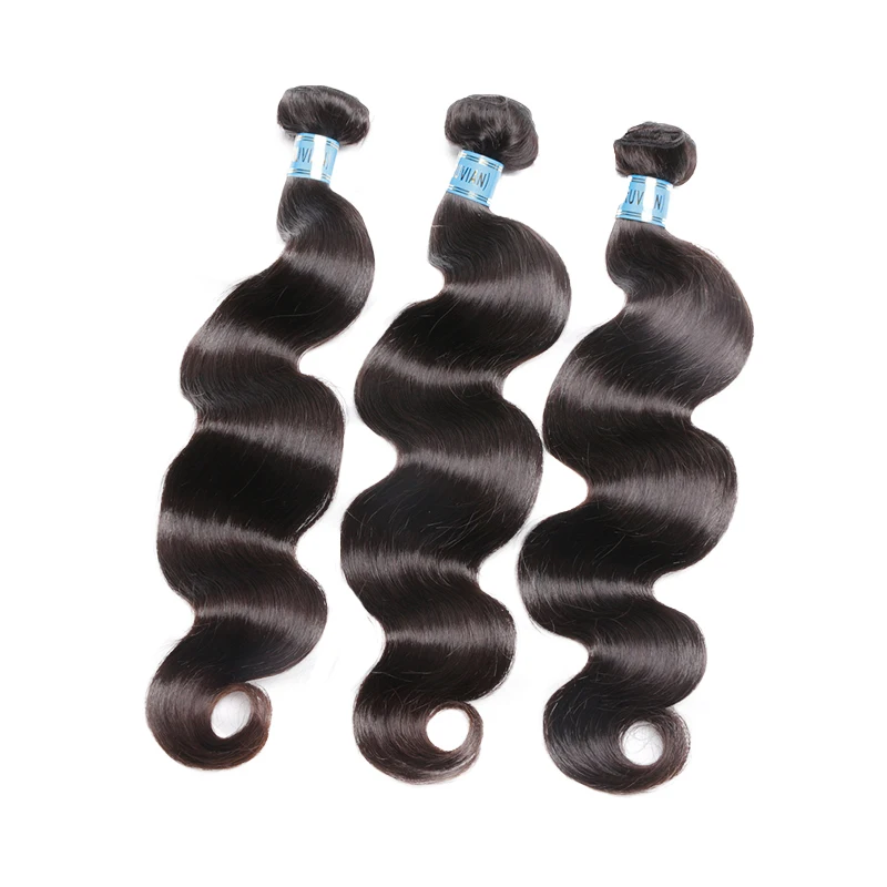 Перуанские волнистые человеческие волосы пучки с 13x4 кружевами фронтальные