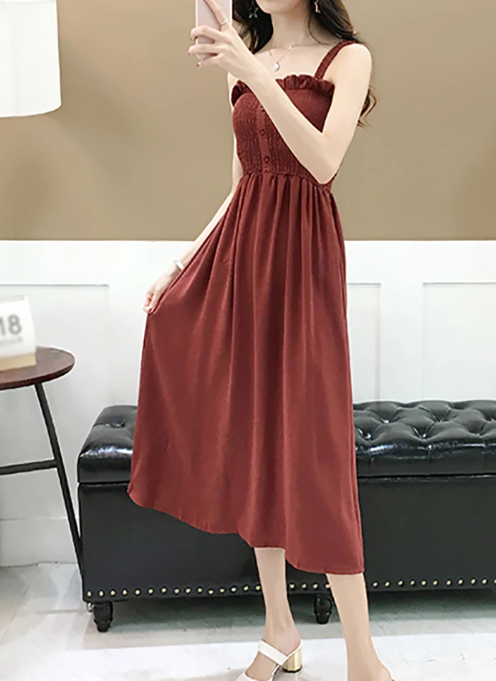 

Богемное женское летнее платье, сексуальные длинные платья до щиколотки, женские платья на бретелях-спагетти, платья