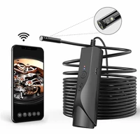wifi endoscope camera ip67 waterproof wifi borescope 1080p hd dual inspection camera for android iphone ios with 8 led