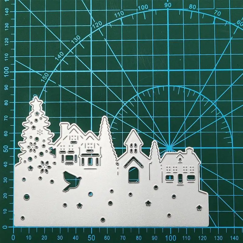1 шт. колесо обозрения, замок, металлические режущие штампы трафареты для DIY скрапбукинга декоративное тиснение ручной работы высечки шаблон