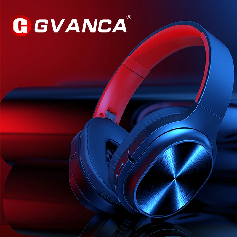 GVANCA G2 шумоподавление беспроводной Bluetooth 5,0 наушники супер HiFi глубокий бас гарнитура 30 часов воспроизведения Поддержка TF карты