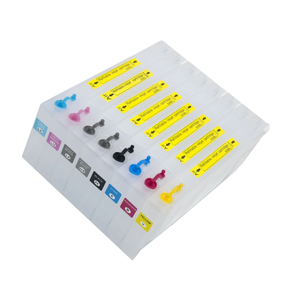 Для печатающей головки Epson Stylus Pro 4800 Заправка картриджей T5651-T5657 T5659 с чернил сброса