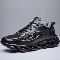 2020 new winter mens warm plush sneakers lightweight breathable running shoes fashion casual training fitness shoes big size