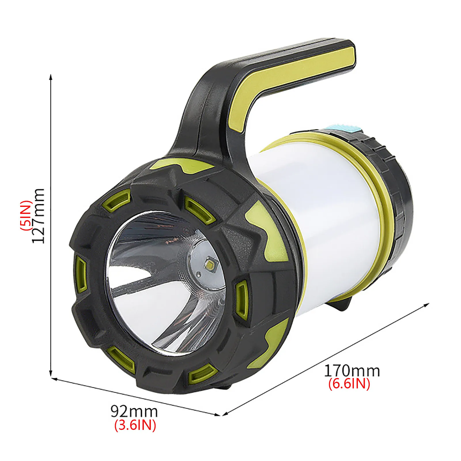 Портативный долговесветильник фонарь для поиска светодиодный перезаряжаемый