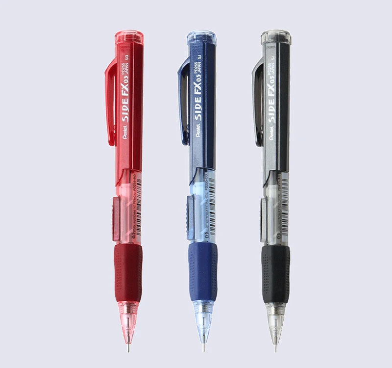 3 шт PENTEL PD255 после этого удлиненный резиновый механический стержень для карандаша 0,5 мм канцелярские принадлежности для офиса и школы