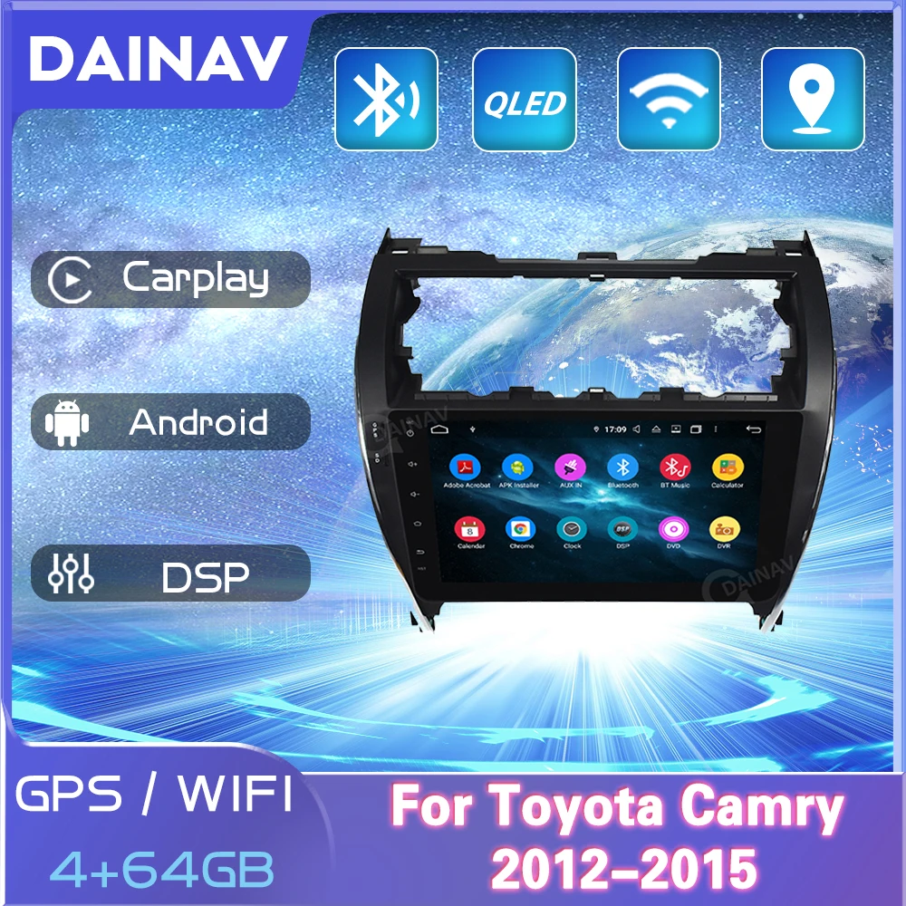 

2 din Android Car Radio Multimedia Player For Toyota camry 2012-2015 Car Stereo HD Autoradio Touch Screen Auto audio
