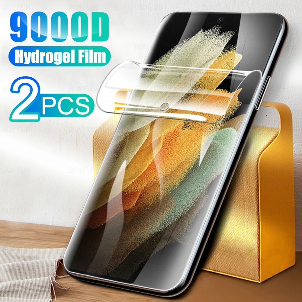 

Гидрогелевая пленка для Samsung Galaxy S21 Ultra, защитная пленка для экрана samsung s21, s20 ultra plus, s20 FE, 2 шт.