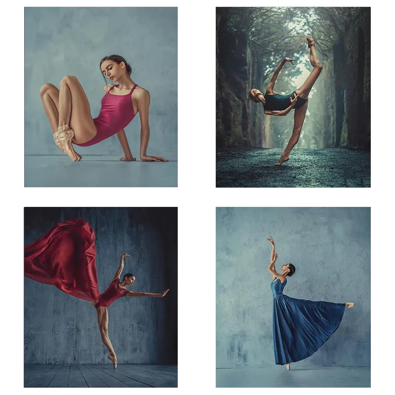 

Diamond Painting 5D Diamonds DIY Dancer Cross Stitch Full Square Round Embroidery Colorful Handmade Home Room Wall Decor