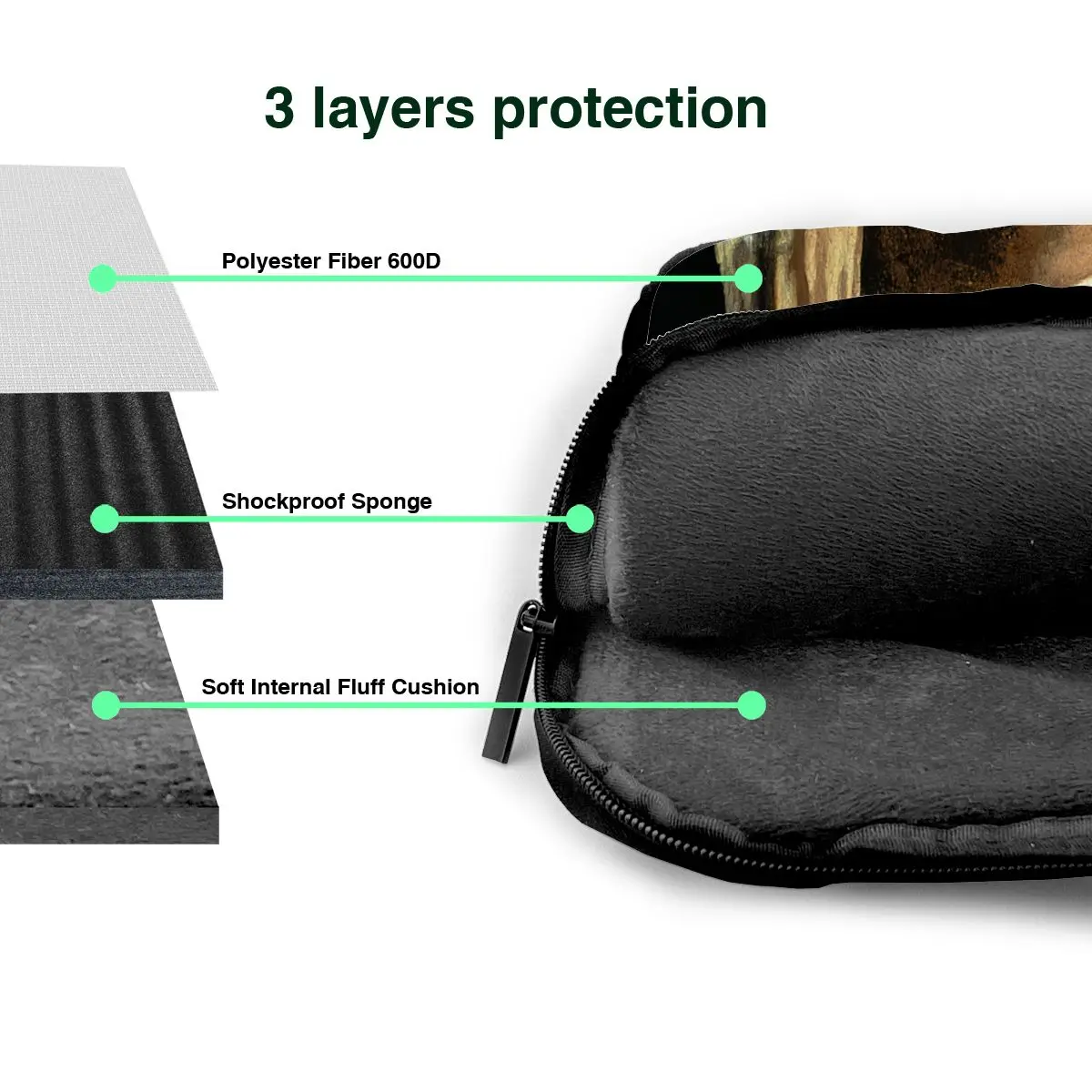 Женская сумка для ноутбука с жемчужинами и серьгами винтажная Защитная