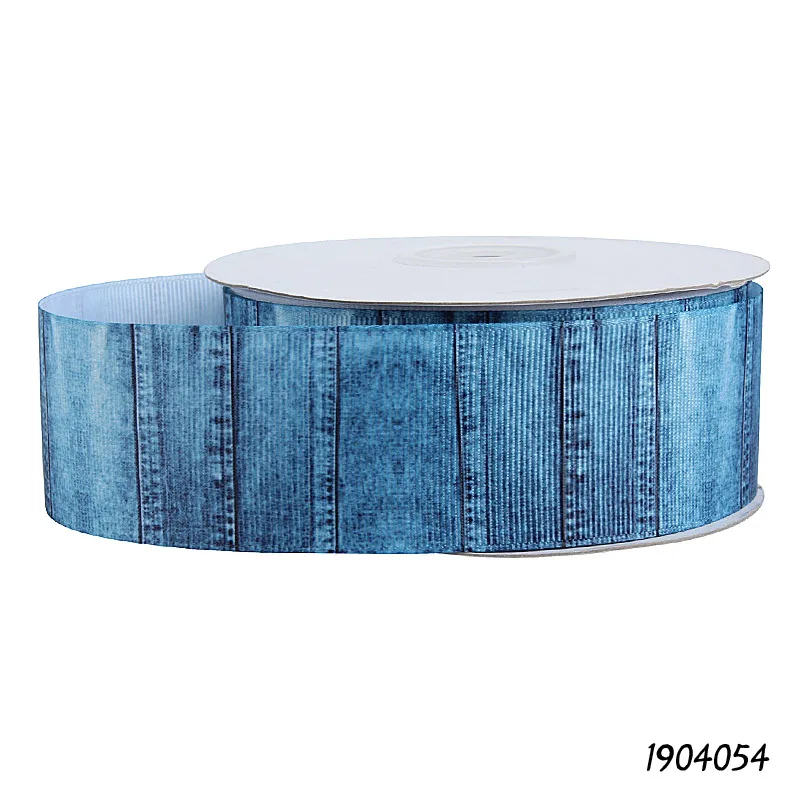 (50 ярдов/партия) Популярная лента для бантов волос с принтом 1-1/2&quot | Дом и сад