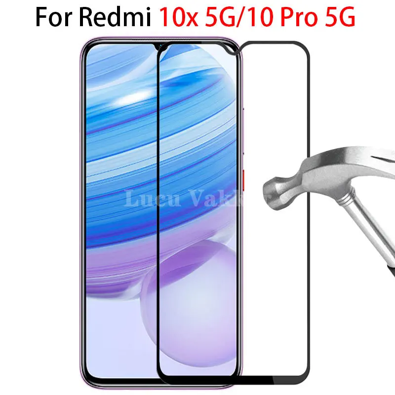 

Защитное стекло на redmi 10x pro 5g, защита экрана, закаленное стекло для xiaomi Xiaomi readmi 10 x x10 redmi10x 6,57, пленка xiomi
