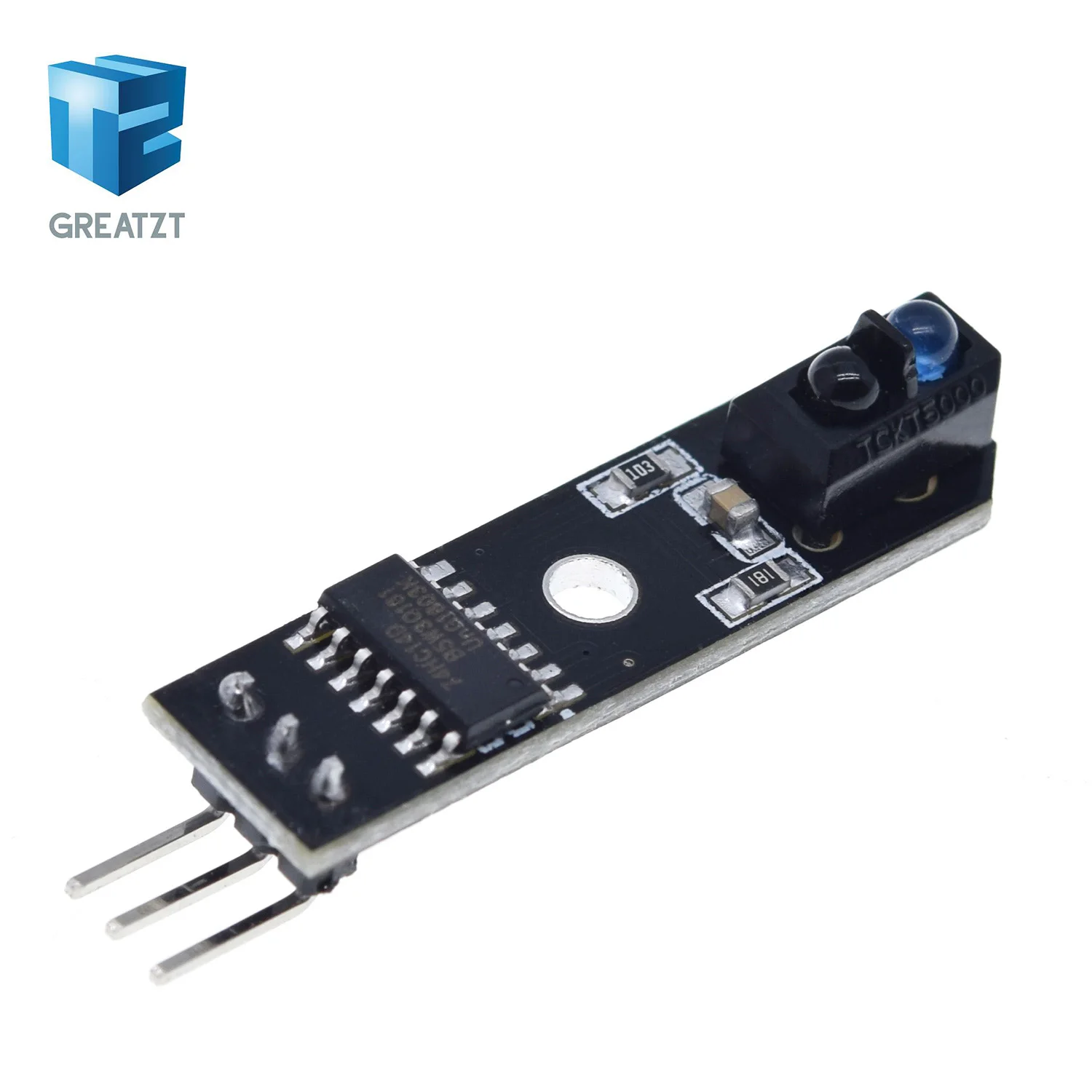 ИК Инфракрасный Линейный следящий датчик TCRT5000 препятствие Avoidanc для Arduino 1 канал трассировки модуль AVR ARM PIC DC 5 В