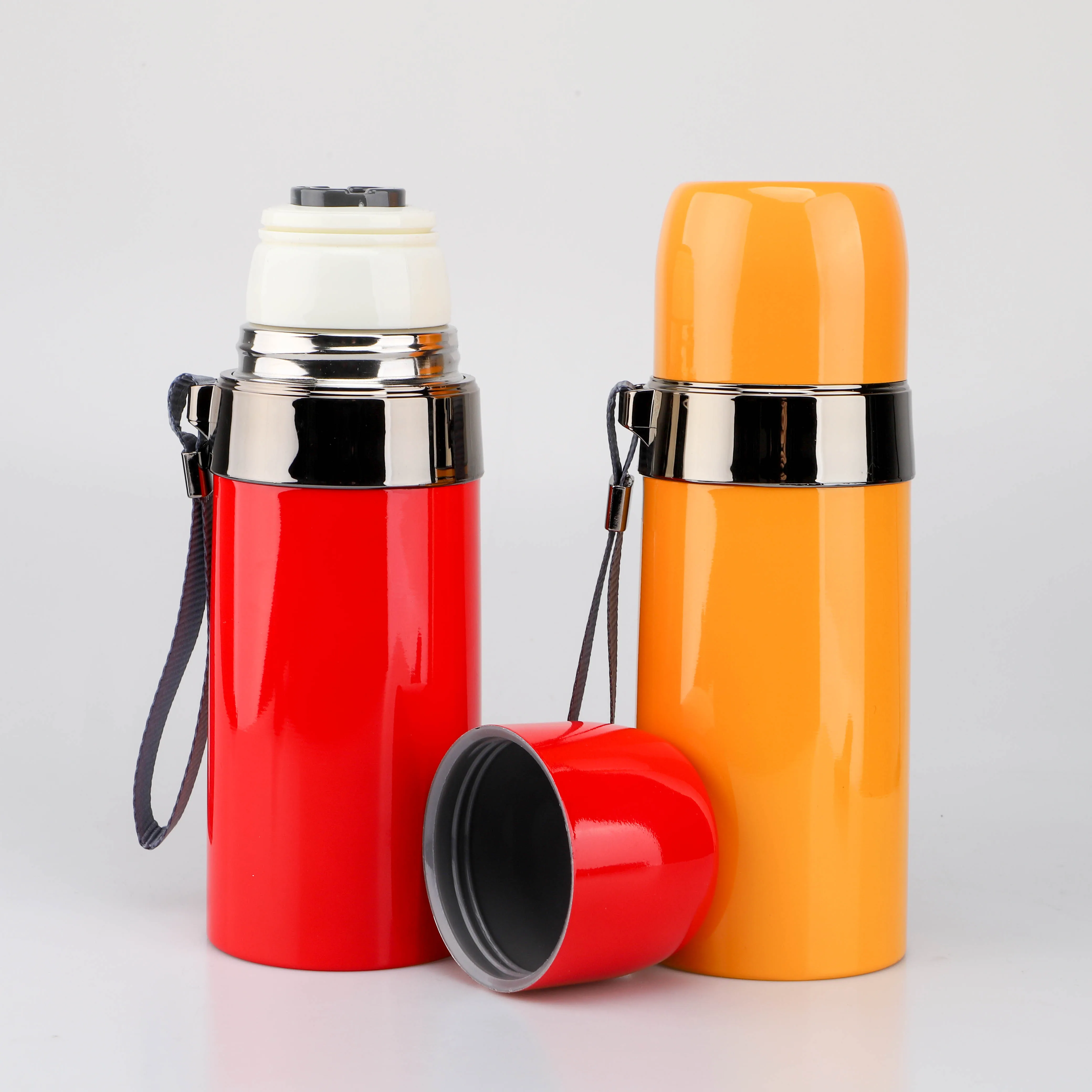 Зазор 350 мл двойная стена 304 нержавеющая сталь вакуумный термос Спортивная