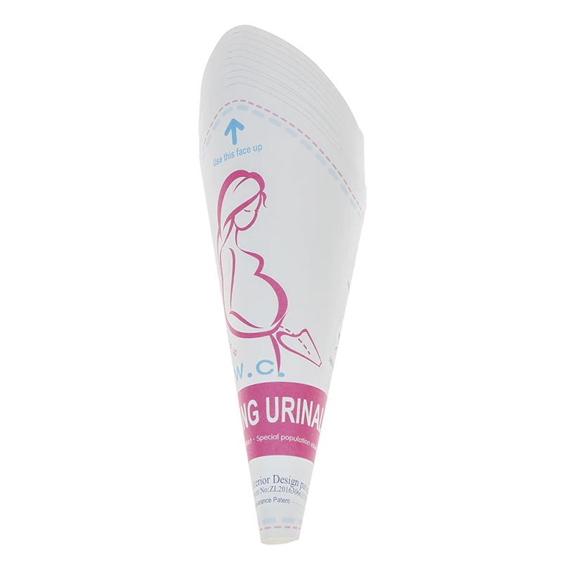 10 шт./лот одноразовый Бумажный писсуар женский устройство стоячий Писсуар для