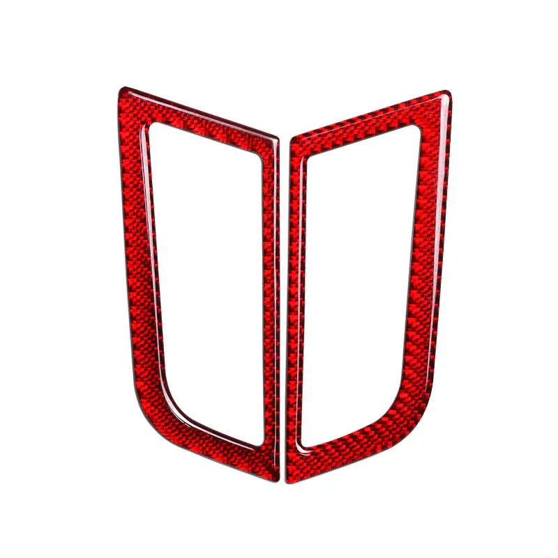 

Carbon Fiber Auto Parts Air Conditioning Vent Frame Car Stickers Trim For Ford Mustang 2015-2019 Car Interior Decoration Sticker