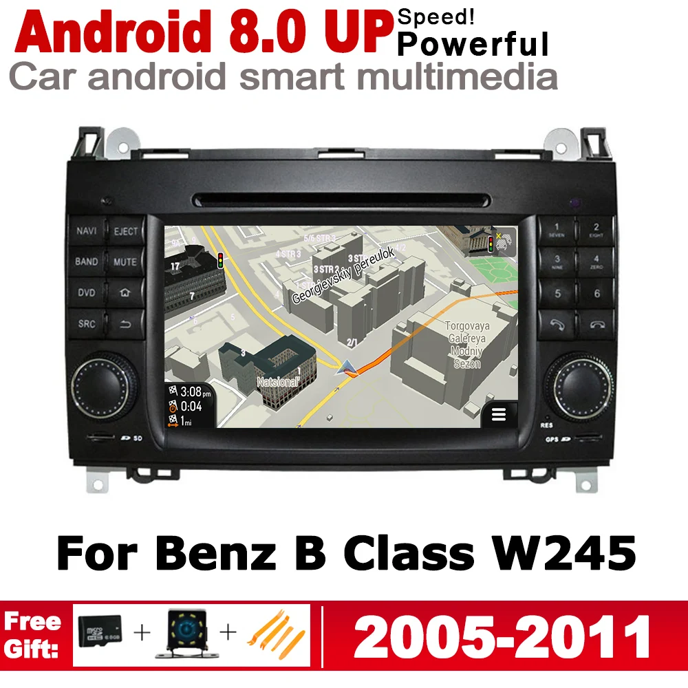 

For Mercedes Benz B Class W245 2005~2011 NTG 7" HD Stereo 2 DIN Android Car DVD GPS Navi Map multimedia player radio System