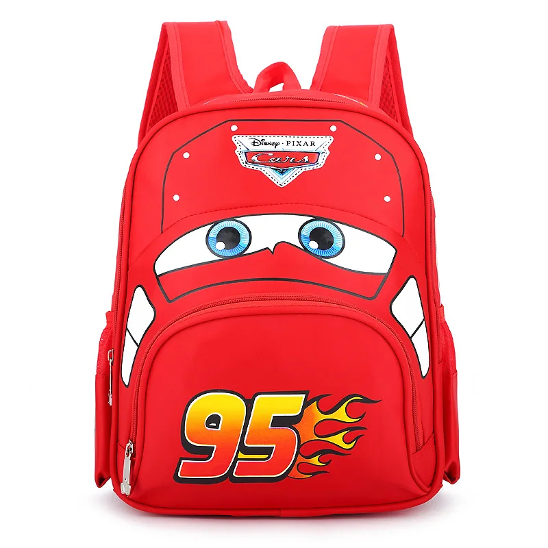 Disney Car Cartoon School Bag Children Backpack Waterproof Out Nylon Hand bag Boy Girl Gift bookbag | Багаж и сумки