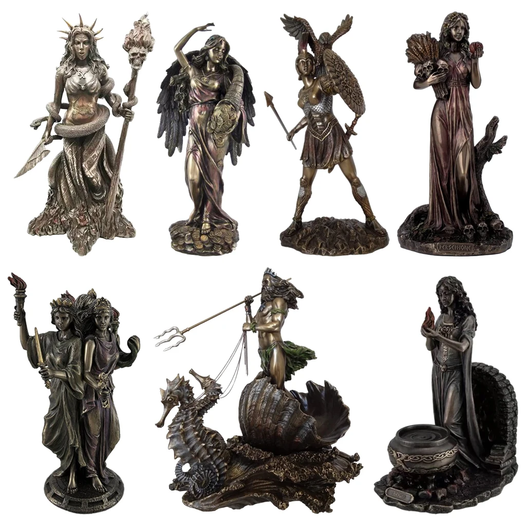 Resin Art Greek Goddess Statue Figurine Sculpture Ornament for Home Bedroom Living Room Decoration | Statues &amp Sculptures