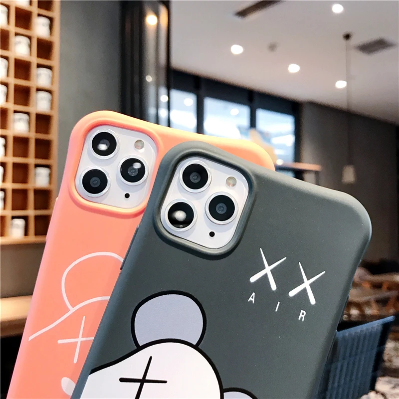 Чехол для телефона iPhone 11 Pro Max XS XR X 6 6S 7 8 Plus мультяшный Мягкий ТПУ чехол-накладка с
