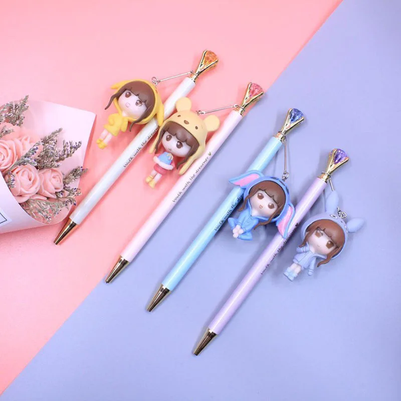 

20 шт./лот, украшенные стразами; Обувь для девочек подвеска металлический механический карандаш для девочек милое студенческое автоматическ...