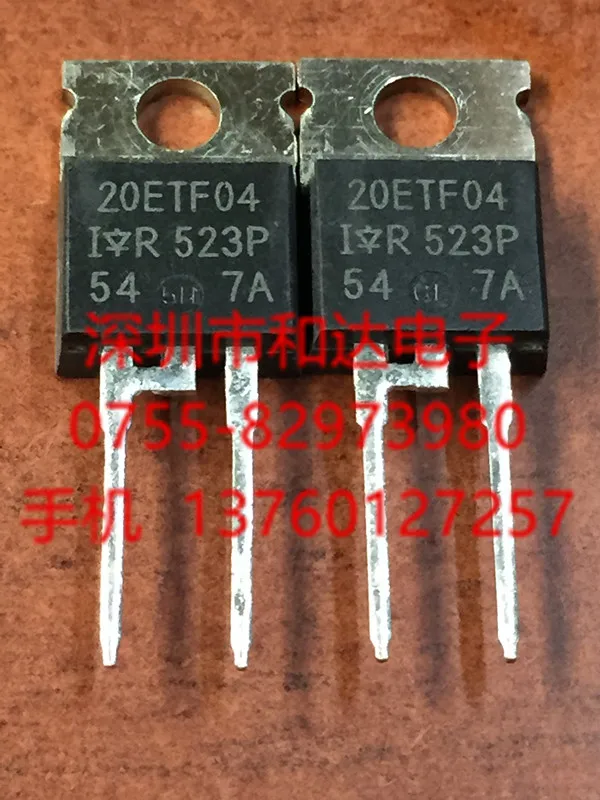 

20ETF04 TO-220-2 400V 20A