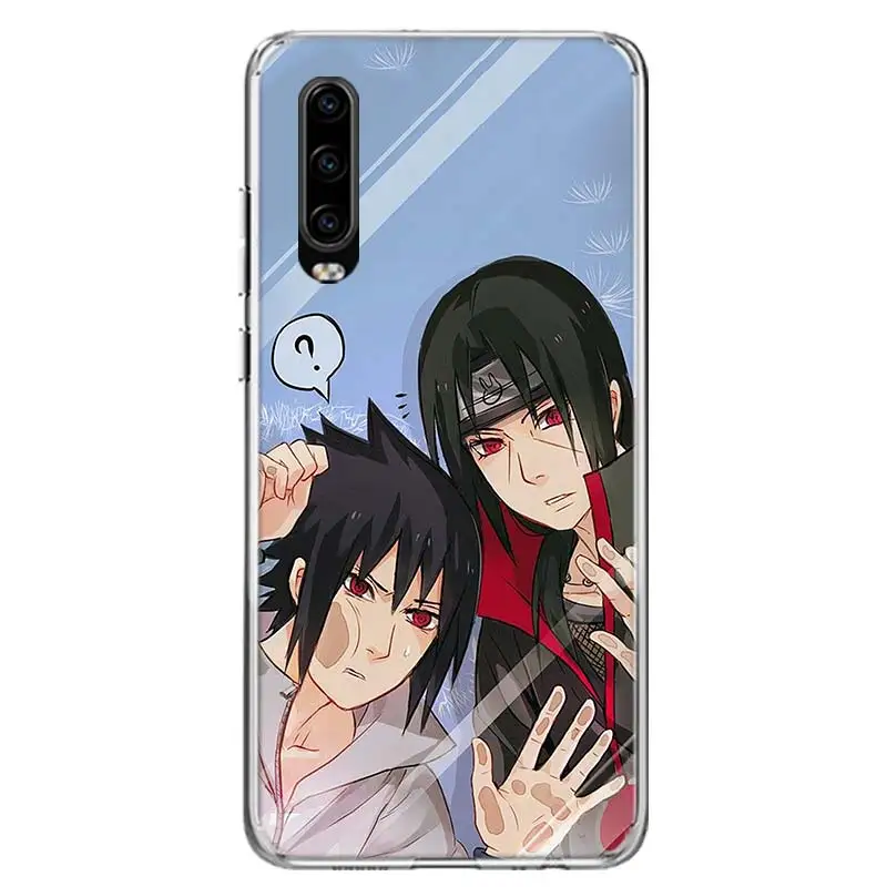 

Sasuke Naruto Phone Case For Huawei P30 P40 P20 P10 Mate 30 20 10 P Smart Z Lite Pro Plus + 2019 Cover Coque Shell