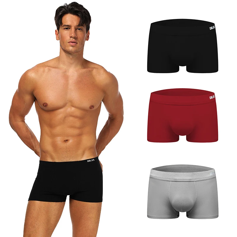 Мужское нижнее белье мужские боксеры натуральные шорты мужское трусы