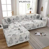 retro country sofa cover farmhouse home tree adjustable sofa cover life sofa cover 3 and 2 seater stretch couch cover cojines