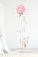 air bubble rabbit stature meter wall sticker set elegant design welcome quality useful wink attractive trend 2021 new fashion for kids great wall sticker sweet rabbit height measuring model for kids room