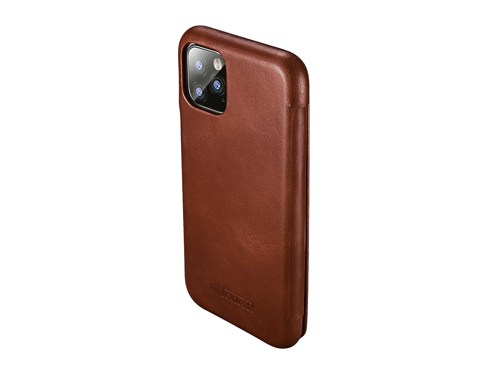 ICARER чехол из натуральной кожи для iPhone 11/Pro/Max роскошный флип-чехол для Apple iPhone 11 Pro Max чехол s