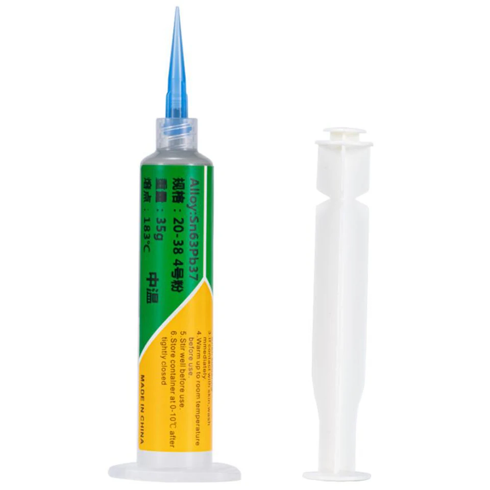 Оловянная паста для ремонта печатных плат при низкой и средней высокой