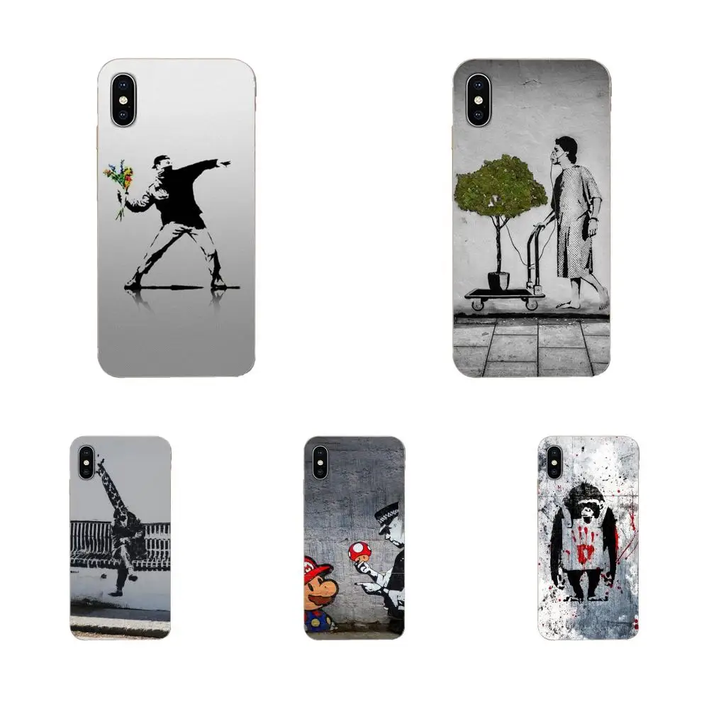 Забавный уличный граффити для Samsung Galaxy Note 5 8 9 S3 S4 S5 S6 S7 S8 S9 S10 5G mini Edge Plus Lite |