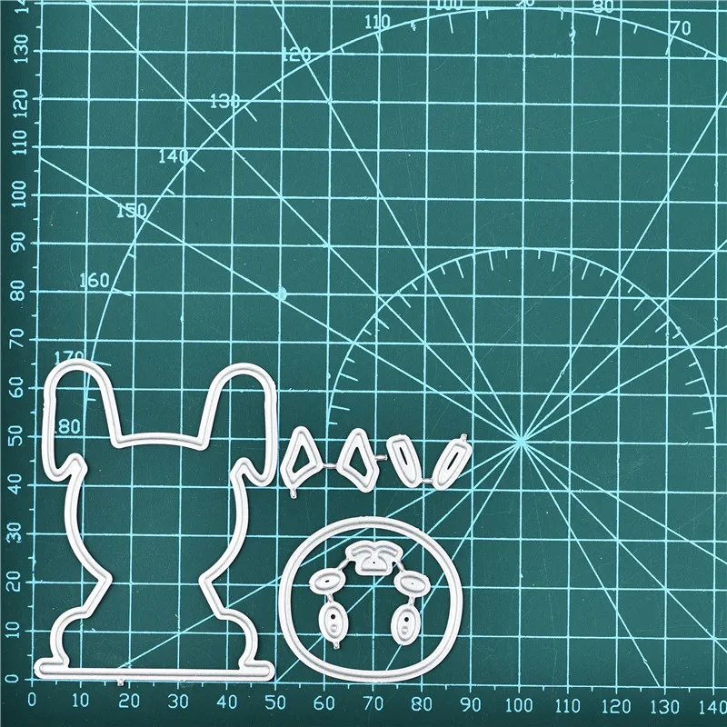 Штампы в виде животных DiyArts металлические штампы кролика новинка 2019 для