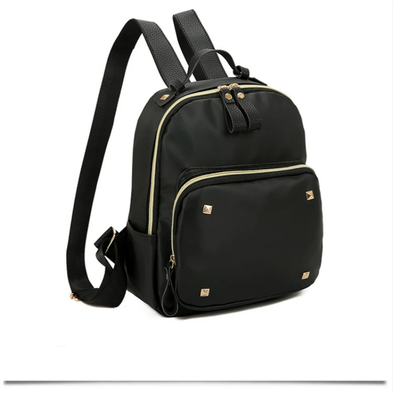 Mochila мини модный рюкзак для хранения Высокое качество однотонный нейлоновый