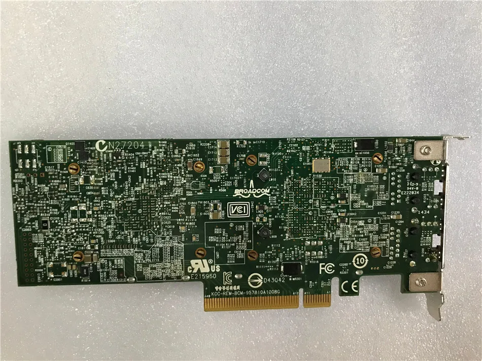 Сетевая карта DELL/Broadcom 57810A 10Gb dual 0W1GCR 0HN10N | Компьютеры и офис