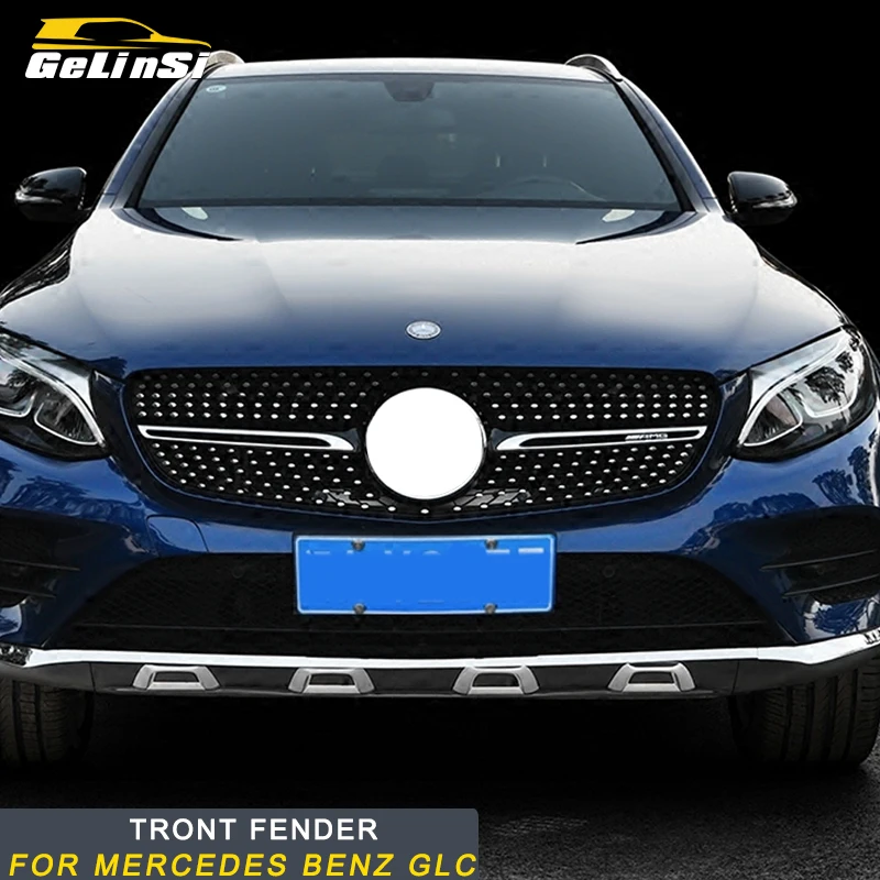 Gelinsi для Mercedes Benz GLC Coupe 2015 2019 украшение автомобильного бампера хромированная рамка
