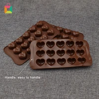 chocolate mold heart shape 3d small silicone cake mold baking jelly candy chocolate soap moulds fondant cake decorating diy new