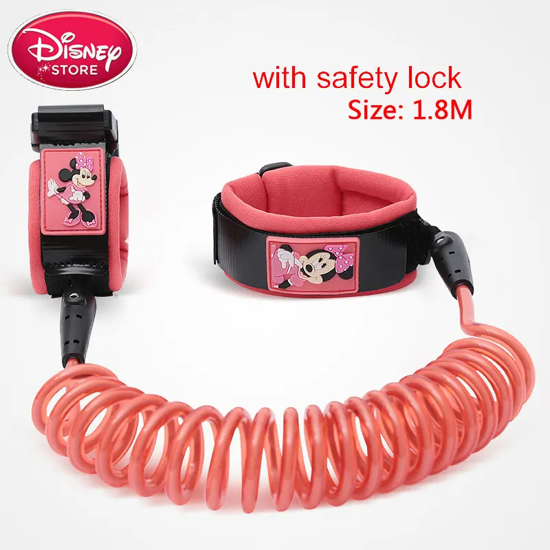 Red Сумка для подгузников disney, рюкзак, детские сумки для мамы, Микки, Минни, мокрая сумка, модный органайзер для подгузников, USB - Цвет: Red